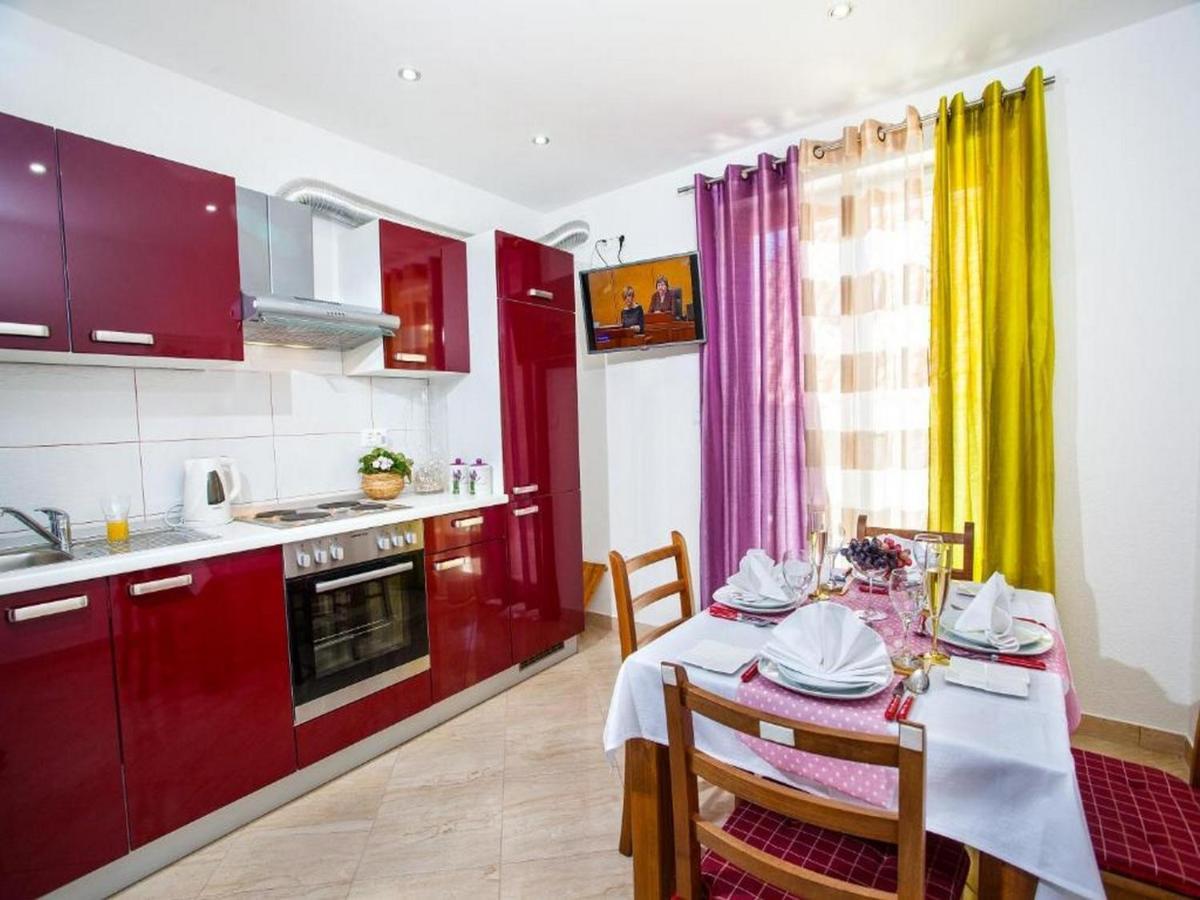 Lux Apartment Mare By The Sea & Beach Baška Voda Dış mekan fotoğraf